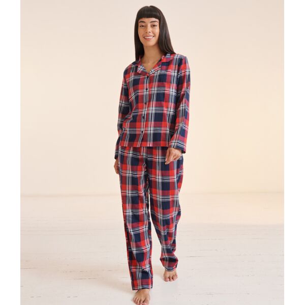 SF Clothing Ladies Tartan Lounge Set Thumbnail