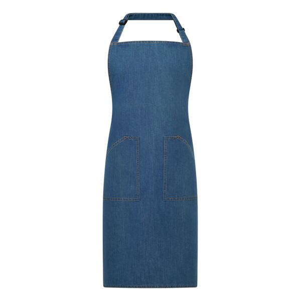 Brand Lab Denim Adjustable Bib Pocket Apron Thumbnail