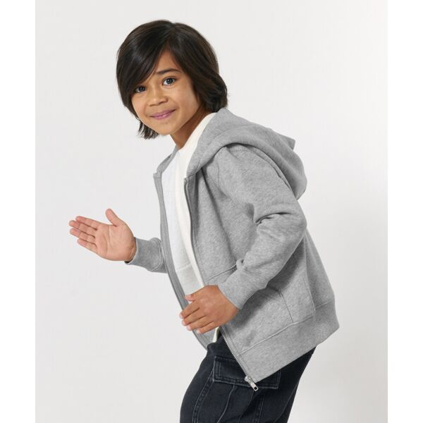 Kids Mini Cultivator 2.0 iconic zip-thru hoodie sweatshirt (STSK182) Thumbnail