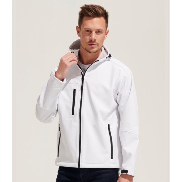 SOL'S Replay Hooded Soft Shell Jacket Thumbnail