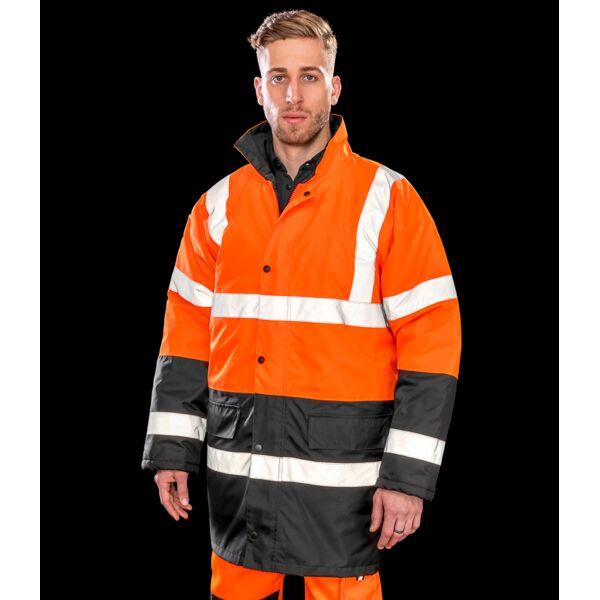 Result Core Motorway Two Tone Safety Jacket Thumbnail
