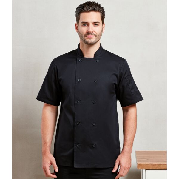 Premier Short Sleeve Chef's Jacket Thumbnail