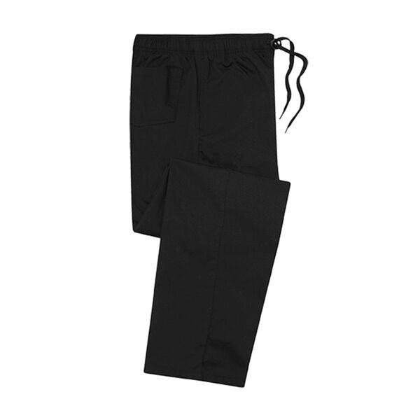 Black Baggy Chefs Trousers Thumbnail
